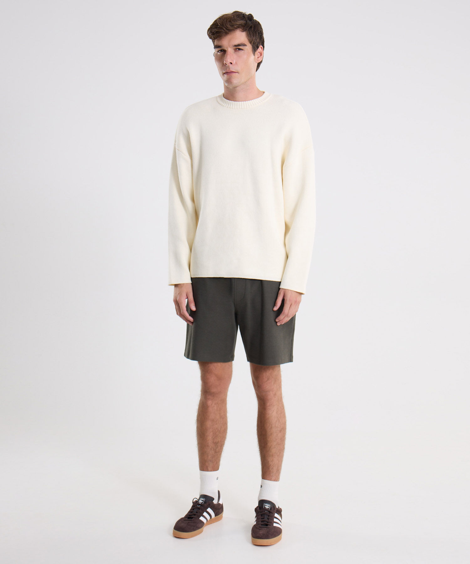 Bermuda Para Hombre VerdeOscuro