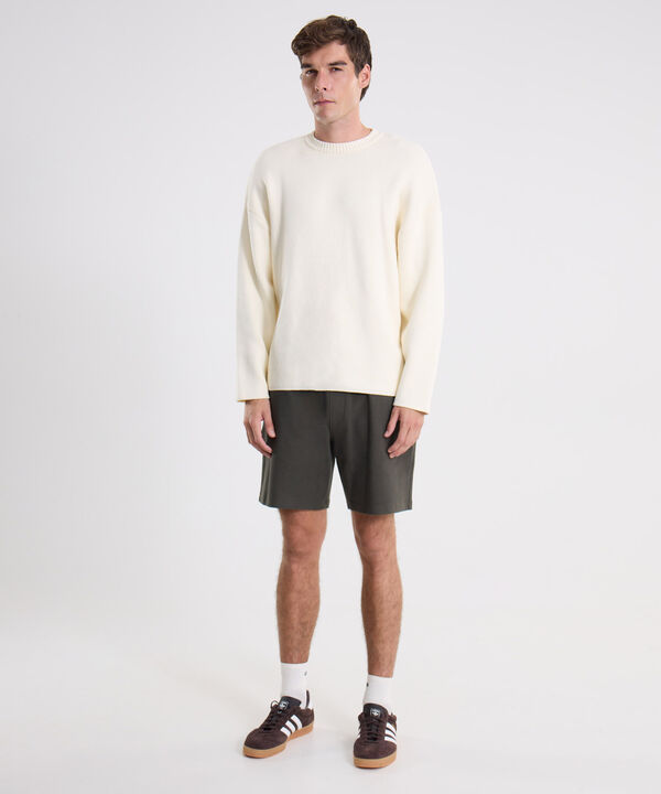 Bermuda Para Hombre VerdeOscuro