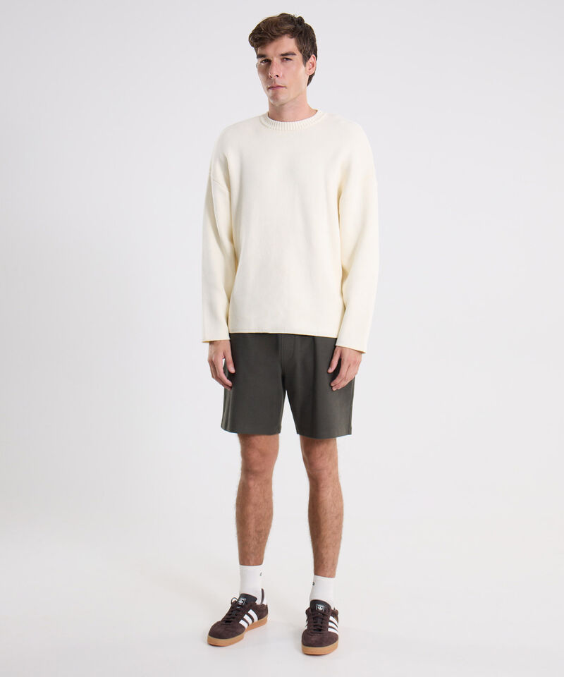 Bermuda Para Hombre VerdeOscuro