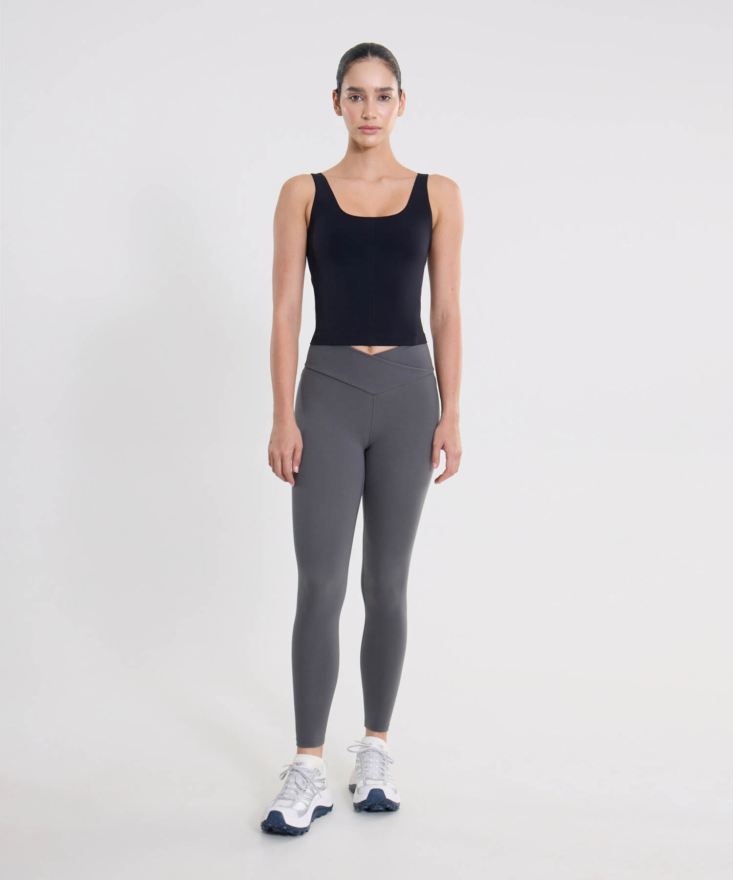 Leggins Para Mujer GrisOscuro
