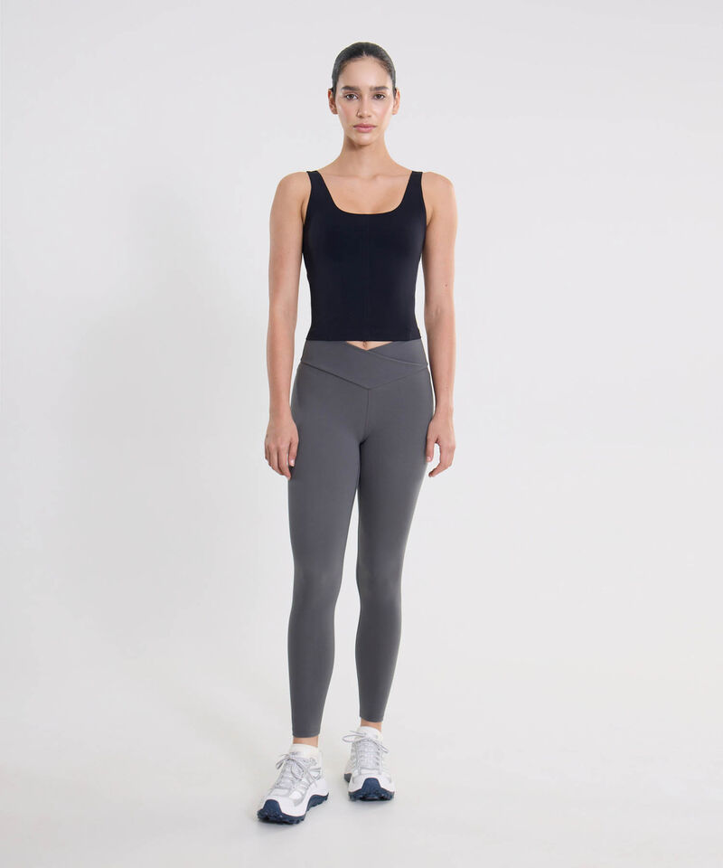 Leggins Para Mujer GrisOscuro