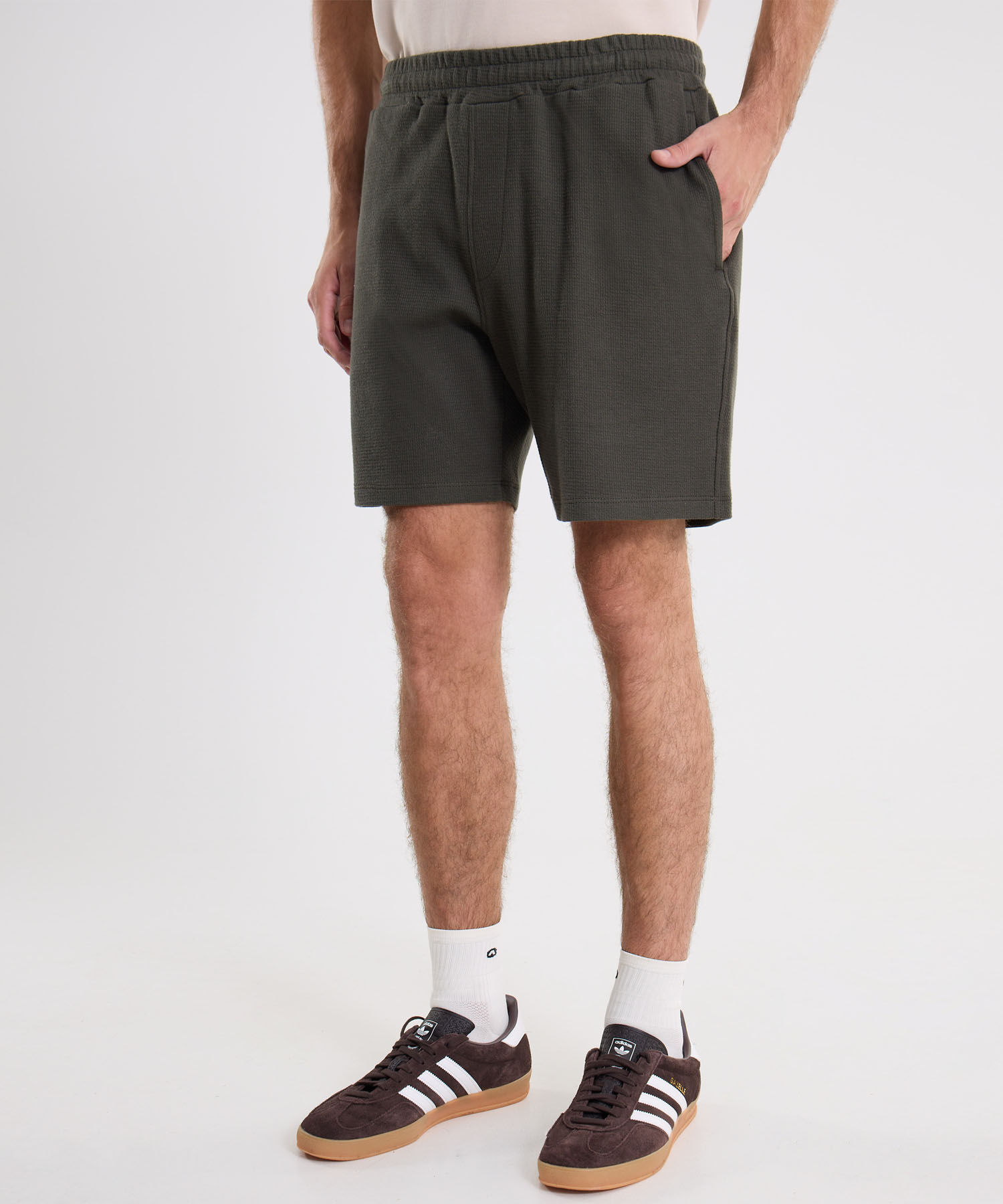 Bermuda Para Hombre VerdeOscuro
