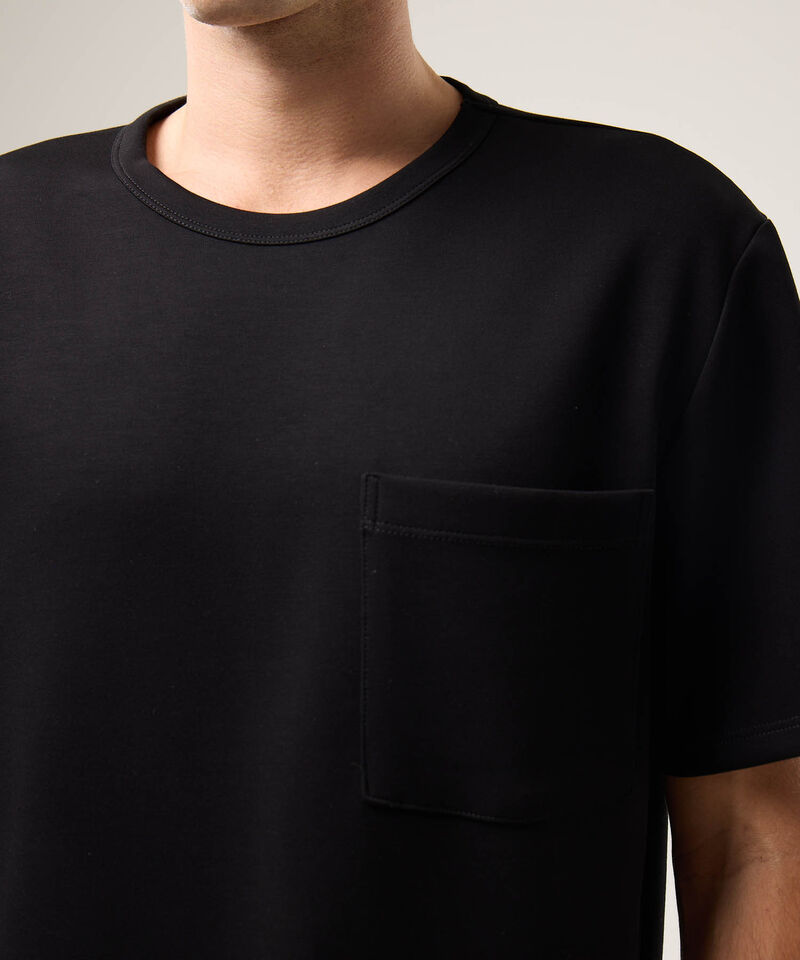 Camiseta Para Hombre Negro