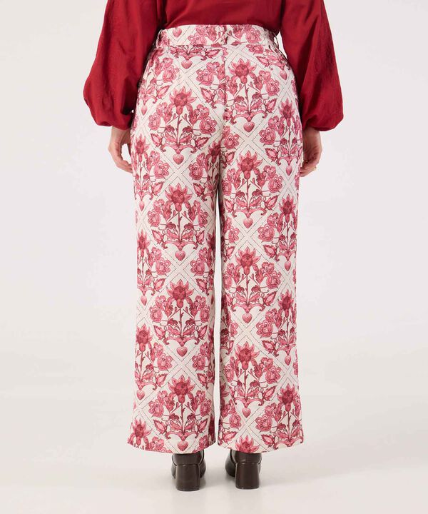 Pantalon En Satin Para Mujer