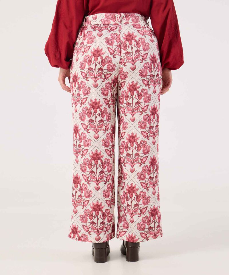 Pantalon En Satin Para Mujer