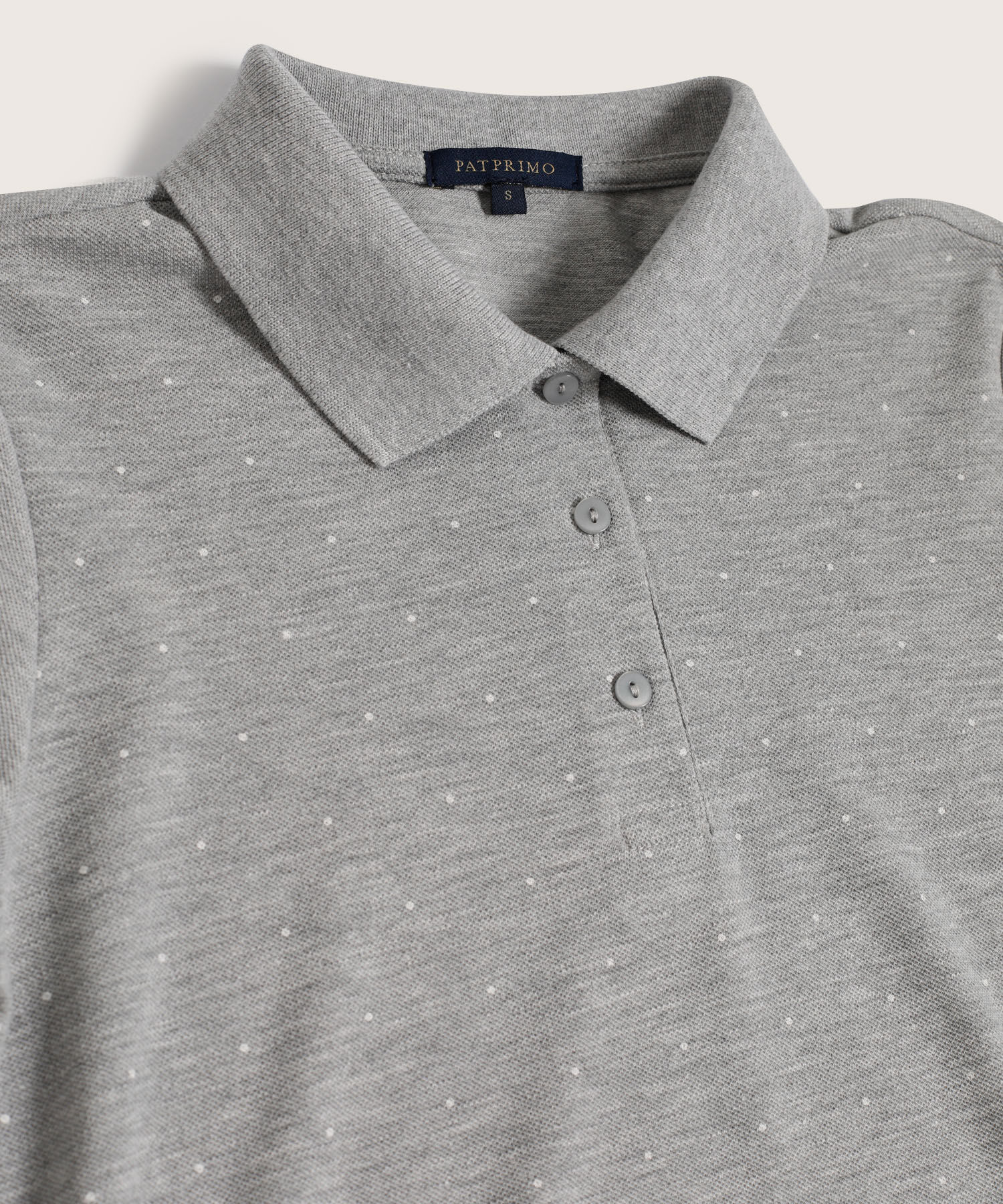 Polo Estampada Manga Corta