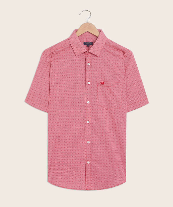 Camisa Manga Corta Con Bolsillo image number null