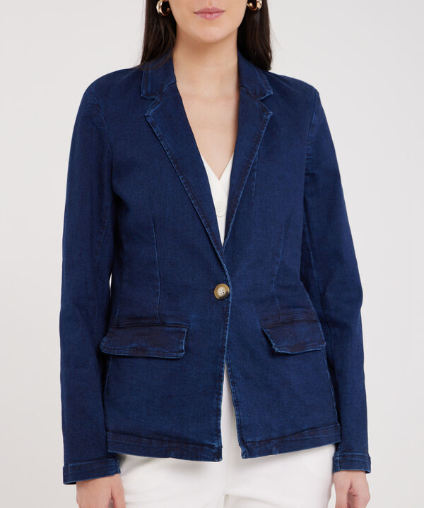 Blazer Femenino Tono Oscuro
