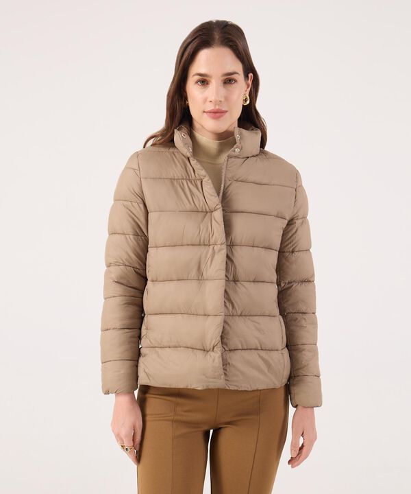 Chaqueta Acolchada Unicolor  image number null