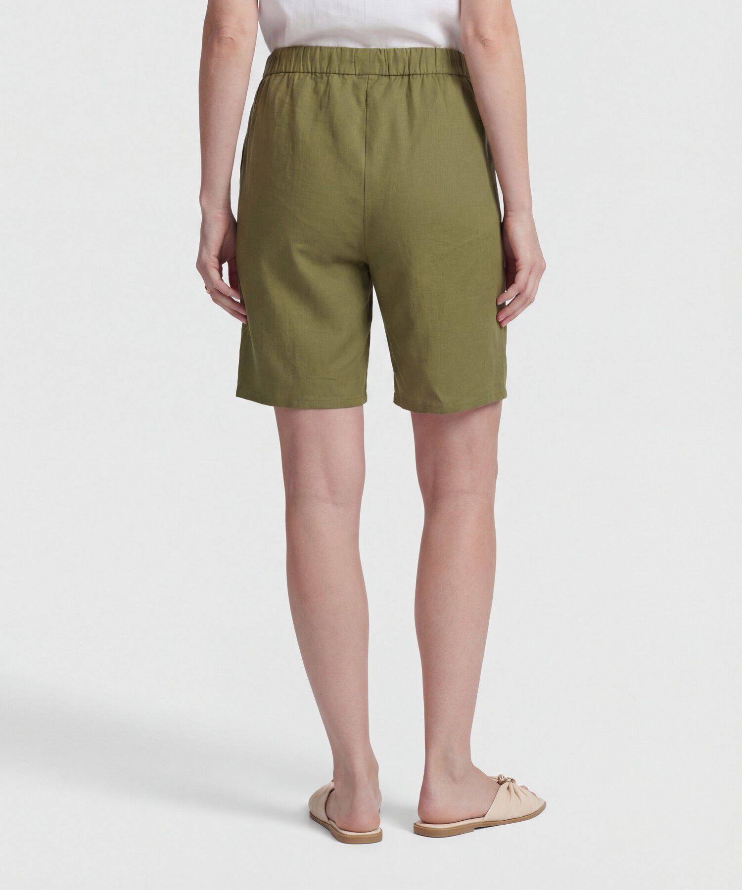 Bermuda Larga Unicolor 