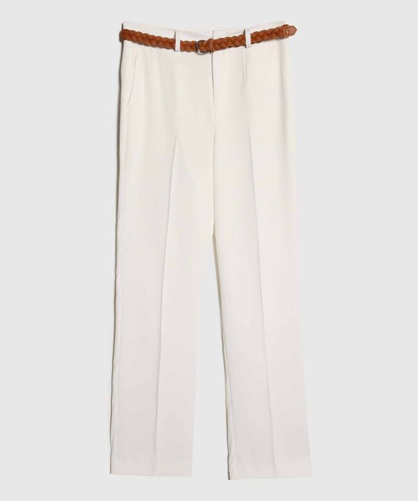 Pantalón Chino con Cinturón