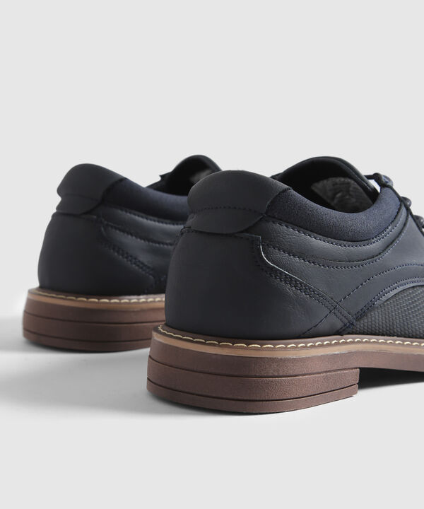 Zapatos Oxford Texturizados