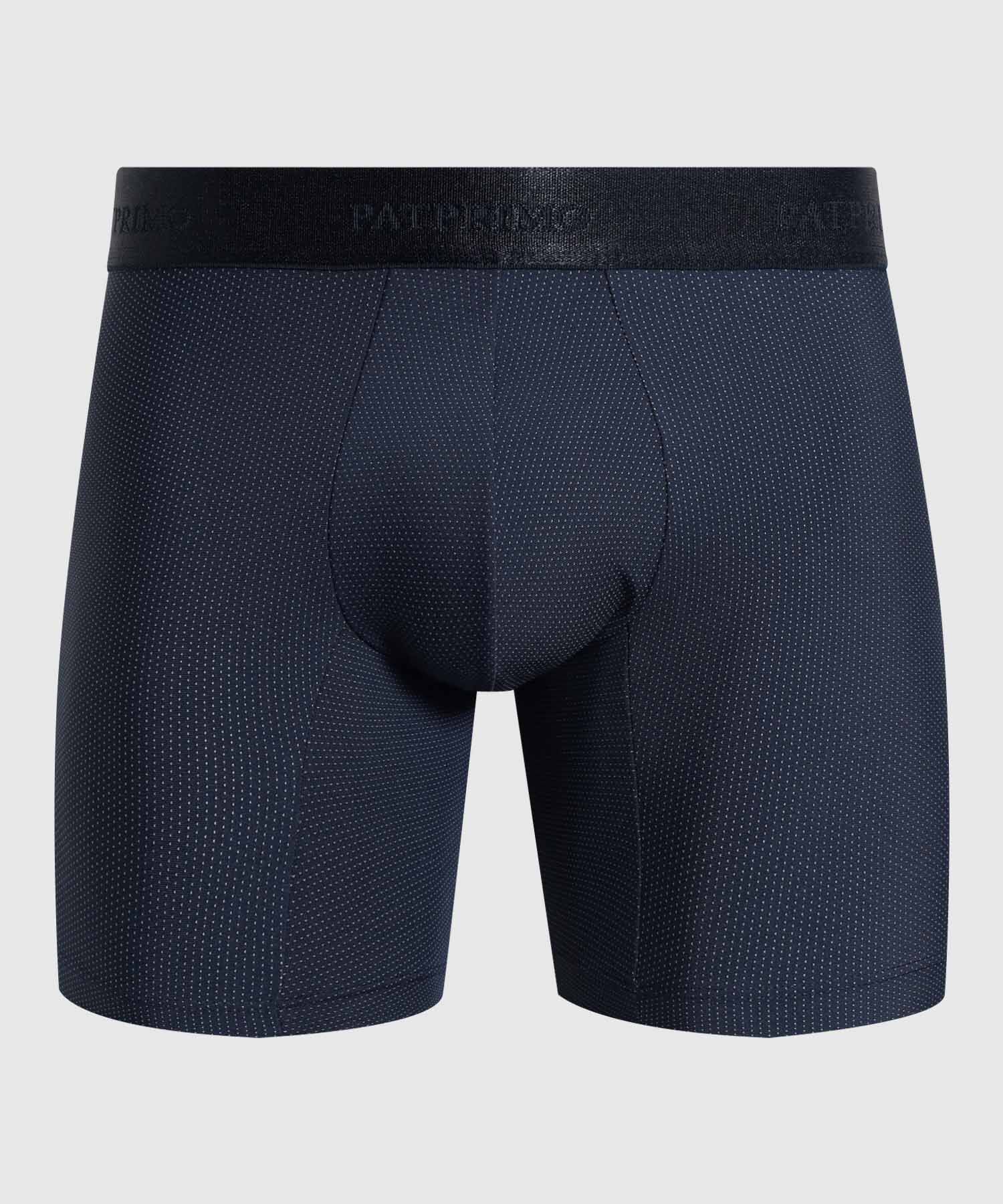 B&oacute;xer Medio Con Micropuntos Para Hombre