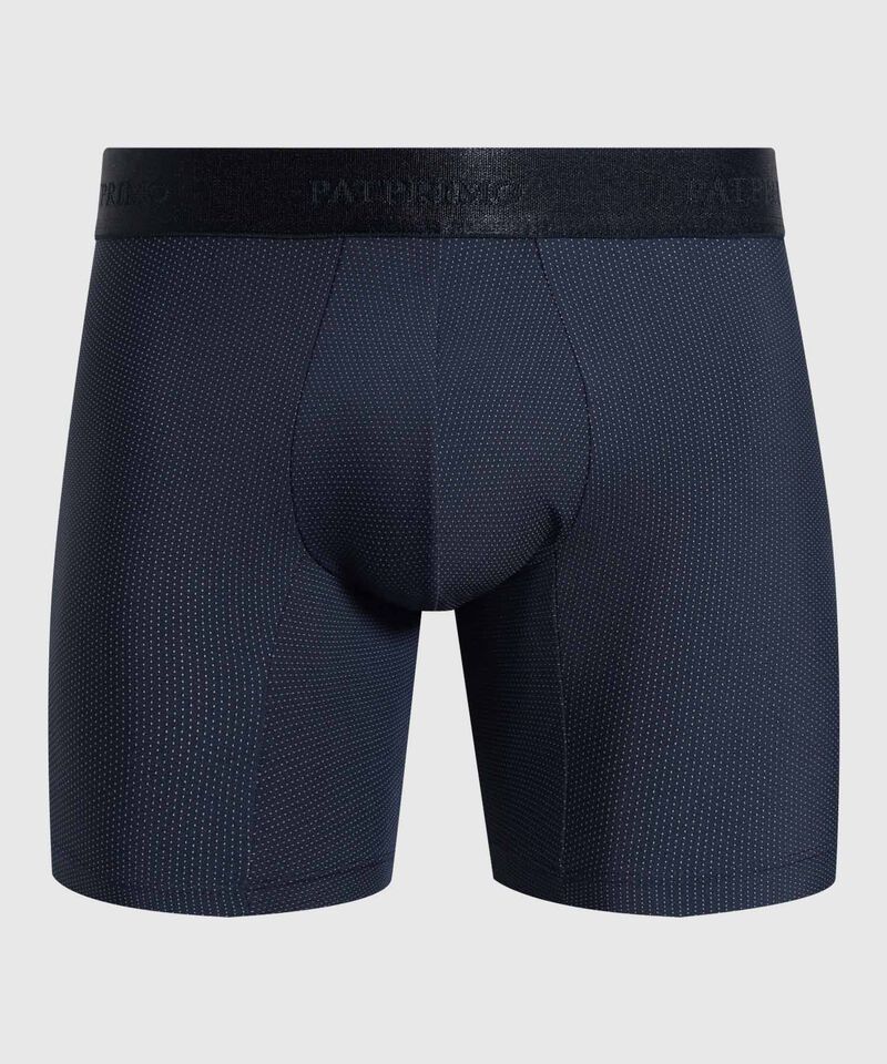 B&oacute;xer Medio Con Micropuntos Para Hombre