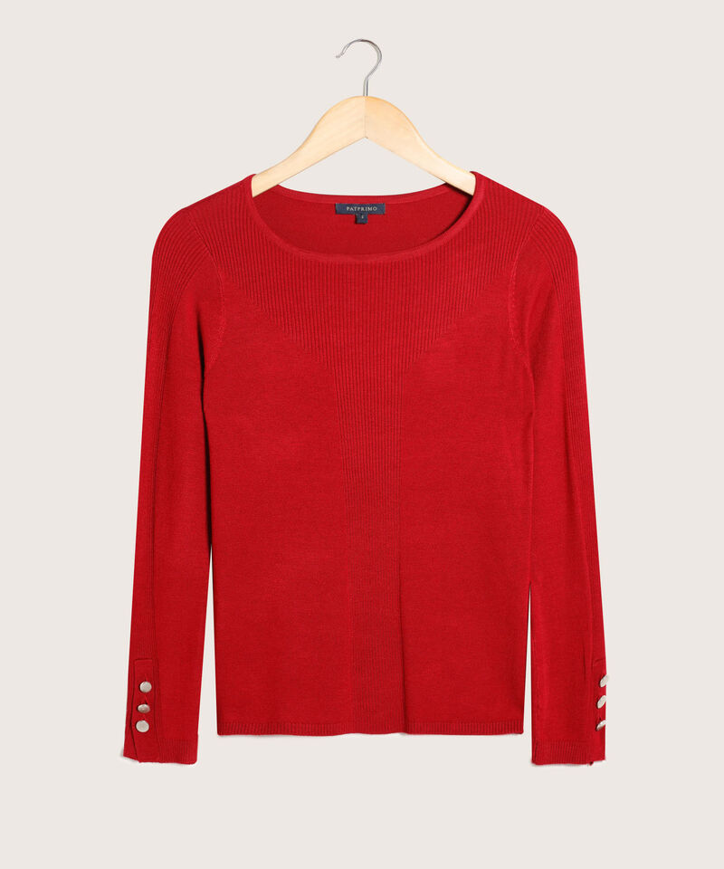 Saco Cuello Redondo Manga Larga 