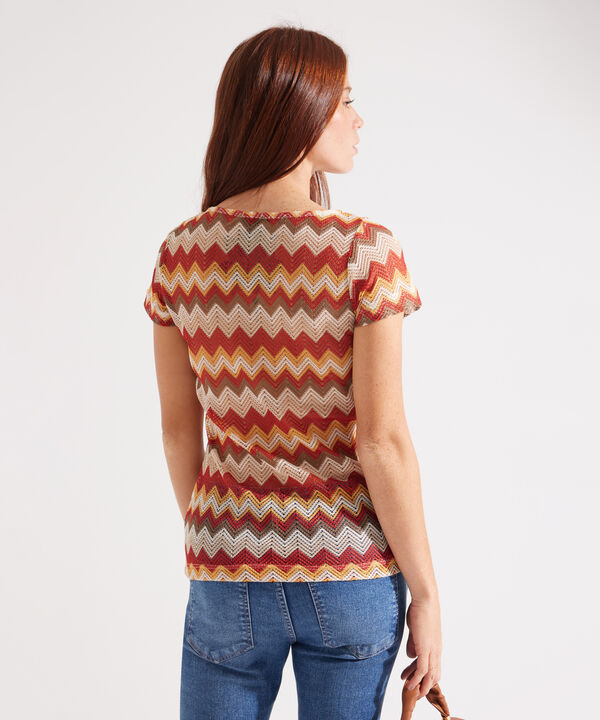 Camiseta Manga Corta Escote Redondo Missoni