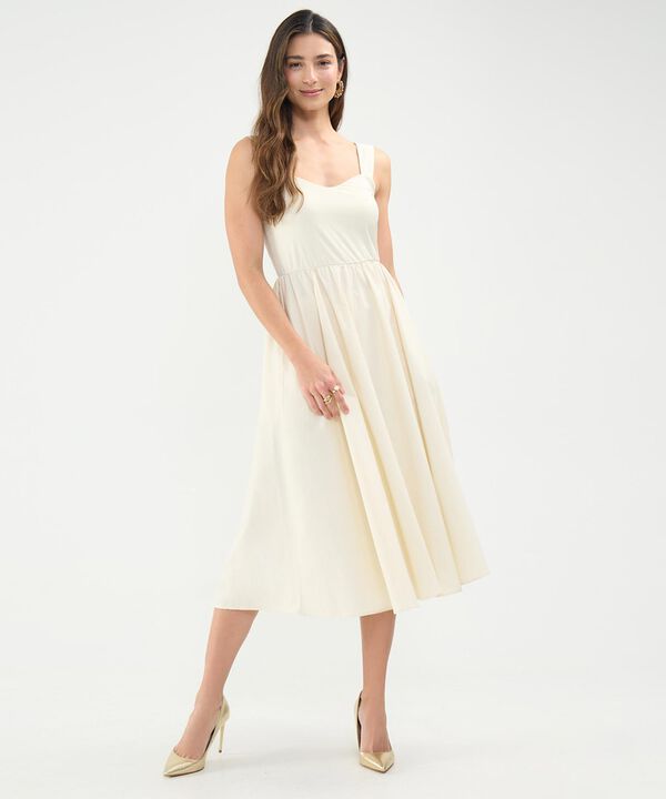 Vestido Midi en Bloques image number null