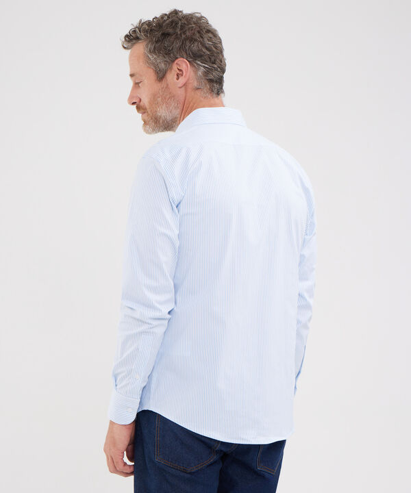 Camisa Corbatera Manga Larga Cuello Formal Italiano