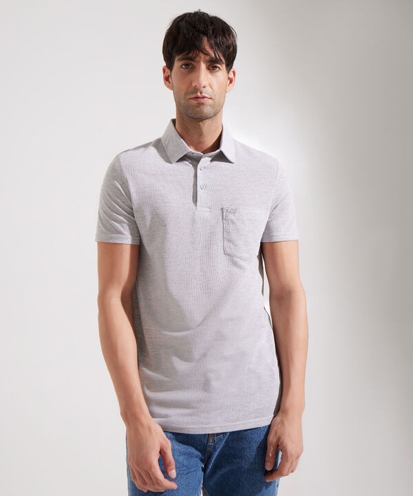 Polo  Cuello Duro Con Bolsillo - Silueta Slim Fit, Kairós image number null