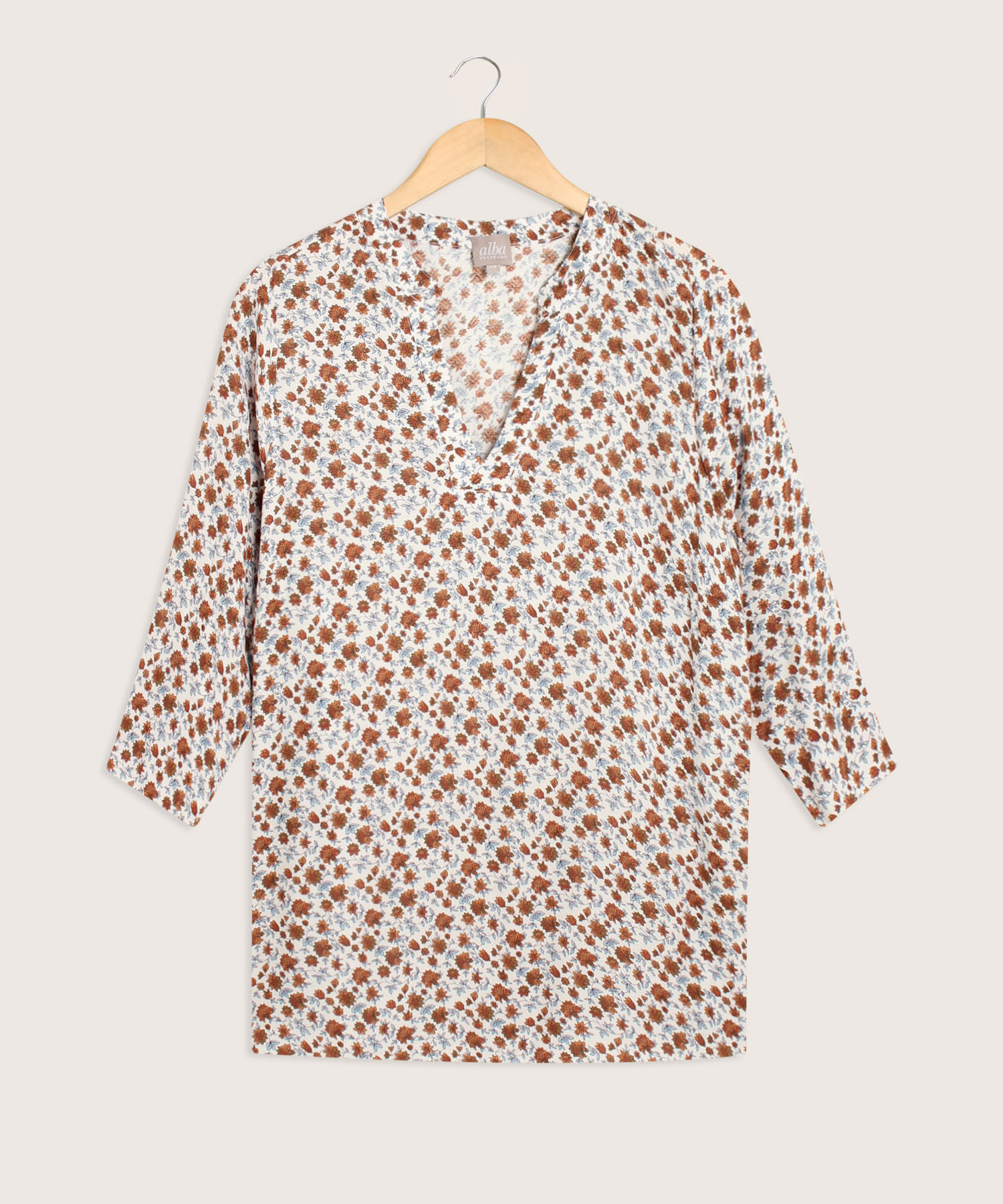 Blusa Cuello Neru Y Cuello En V