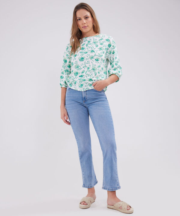 Camiseta Estampado Floral image number null