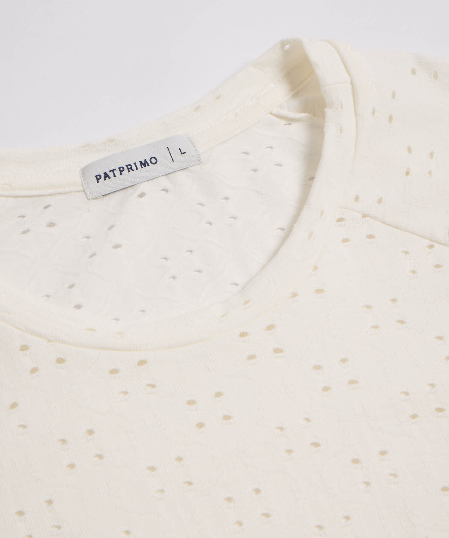 Camiseta Calada Manga ¾ Con Puño Elástico