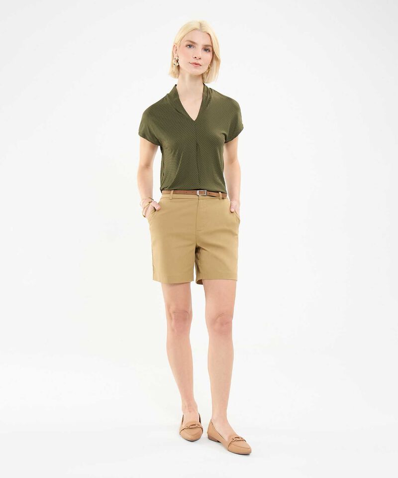 Blusa Escote en V