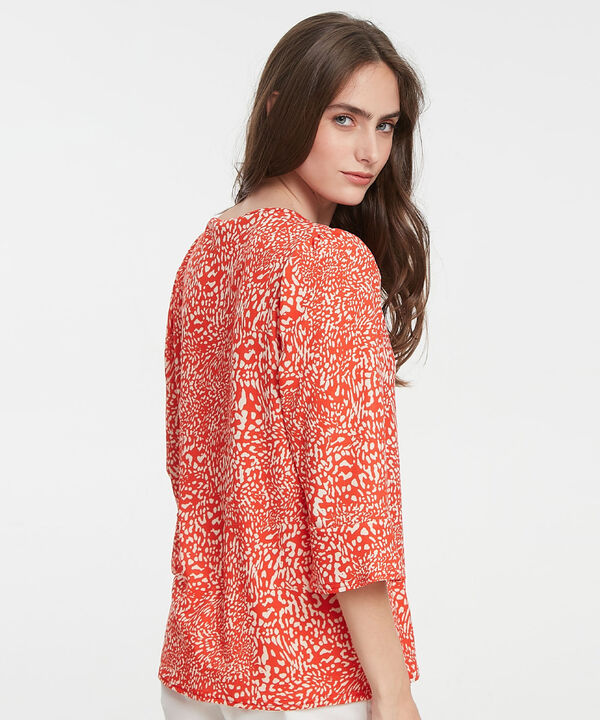 Camiseta Estampada Escote Redondo