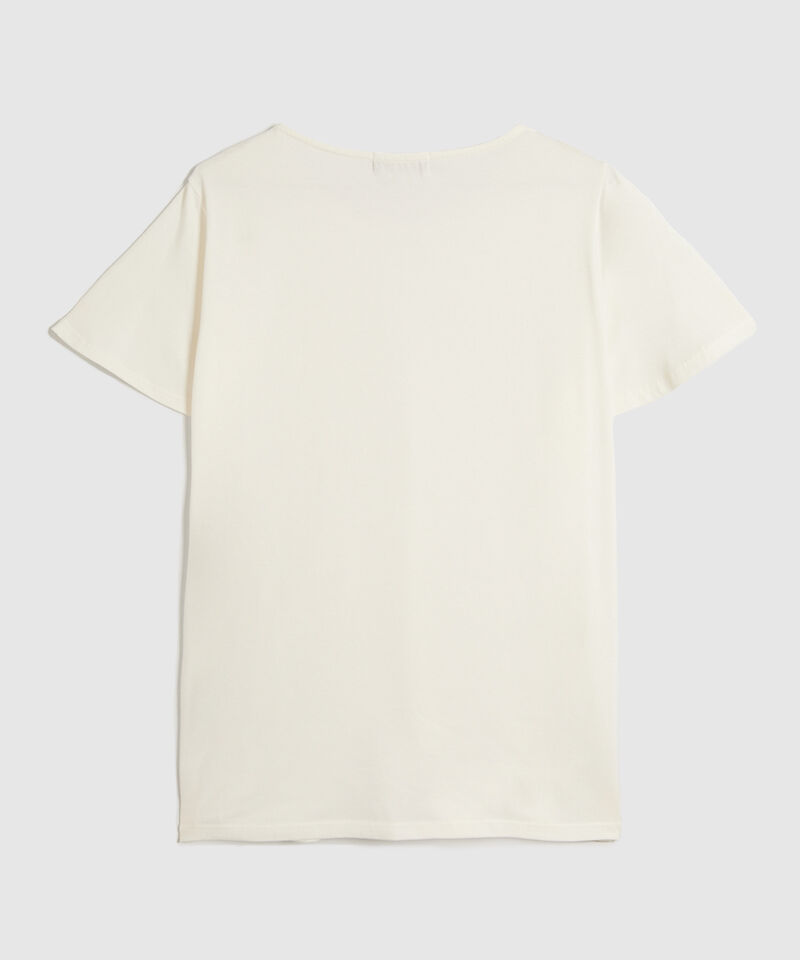 Camiseta Screen En Contraste Para Mujer
