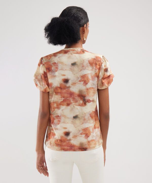 Camiseta Manga Corta Estampada