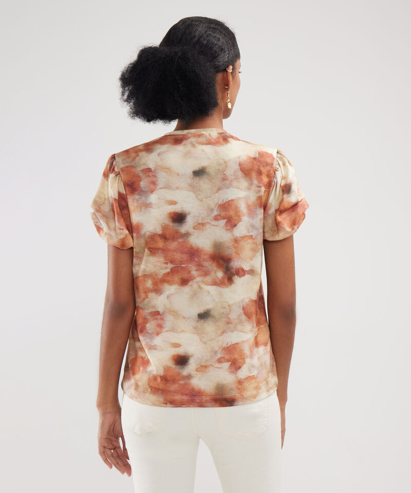 Camiseta Manga Corta Estampada