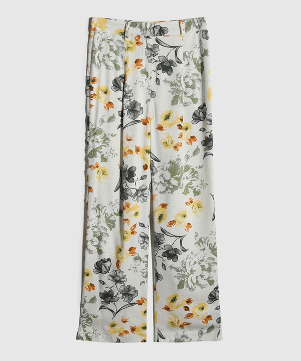 Pantalon Estampado Bota Recta