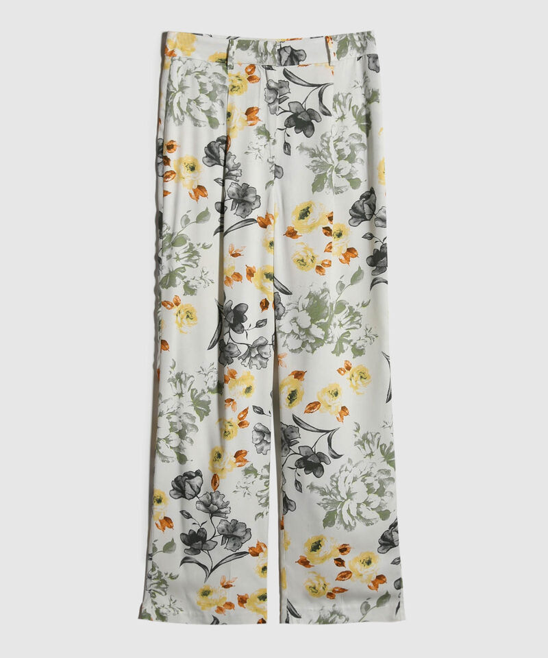 Pantalon Estampado Bota Recta