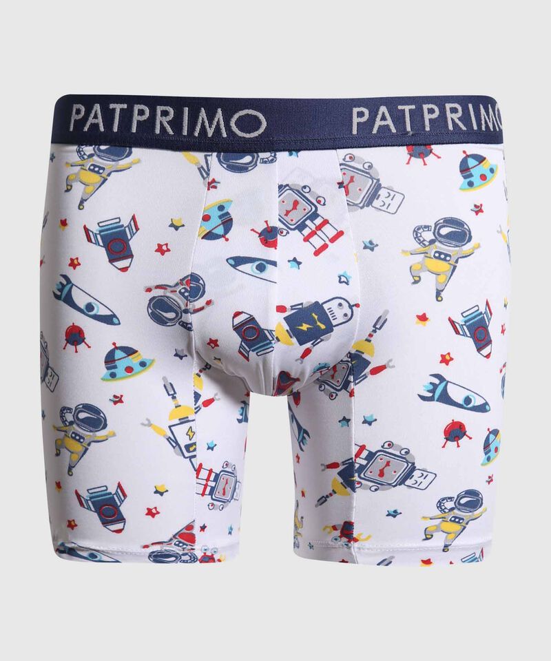 Pantaloncillo Boxer Estampado En Microfribra Junior 