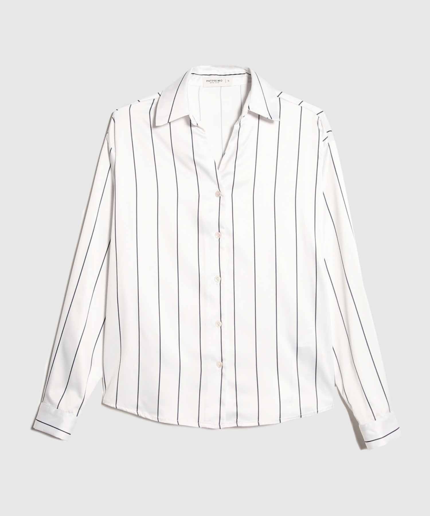 Camisa Satinada Estampada