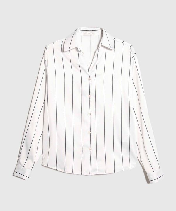 Camisa Satinada Estampada