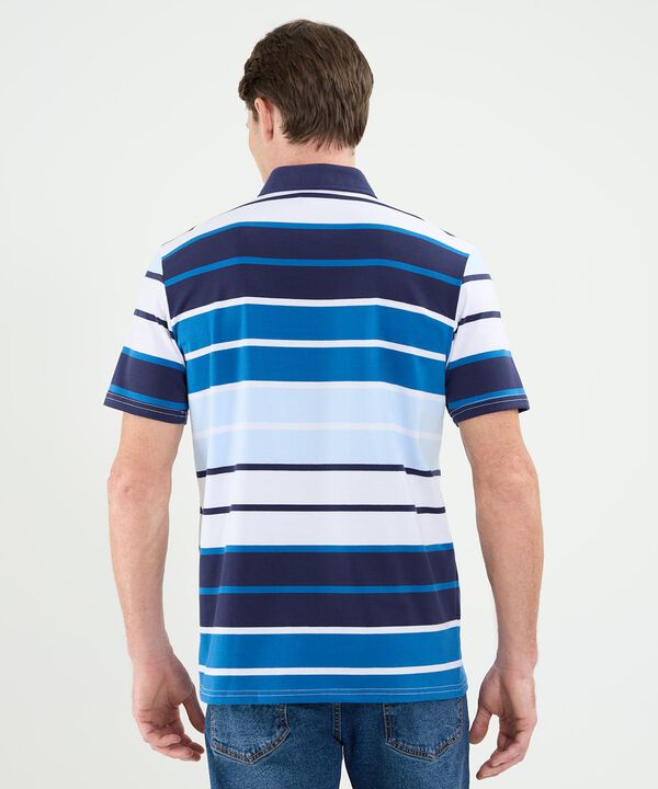 Polo Cuello Máquina Preteñida Sin Bolsillo Para Hombre