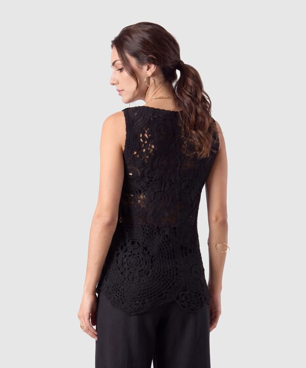 Camiseta Sisa Tejida Texturizada Para Mujer