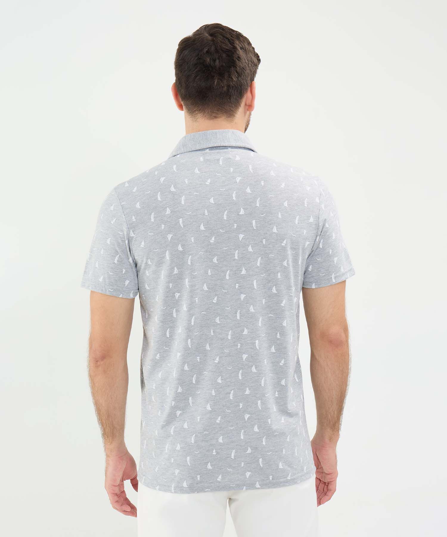 Polo Estampado de Barcos