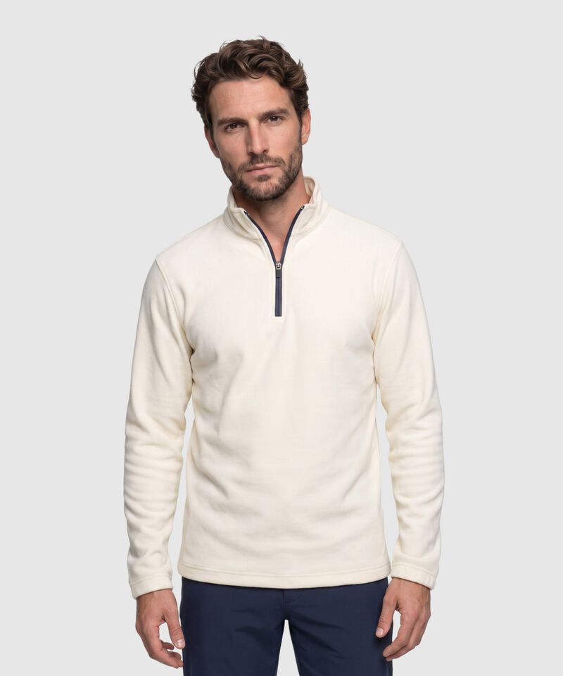 Buzo Con Media Cremallera Para Hombre