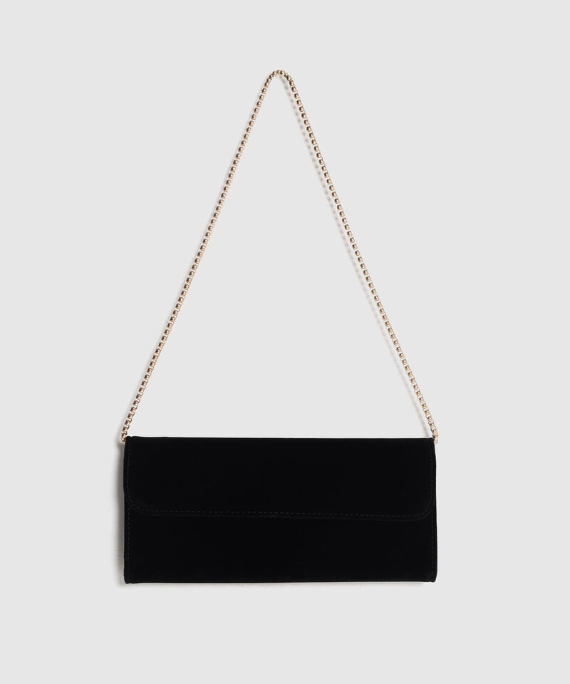 Bolso de Mano Rectangular con Cadena Para Mujer