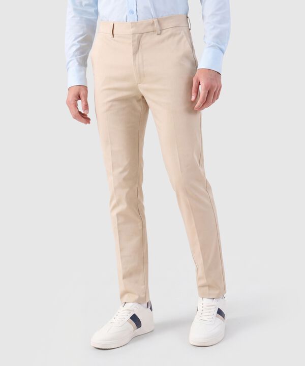 Pantal&oacute;n De Corte Cl&aacute;sico Para Hombre image number null