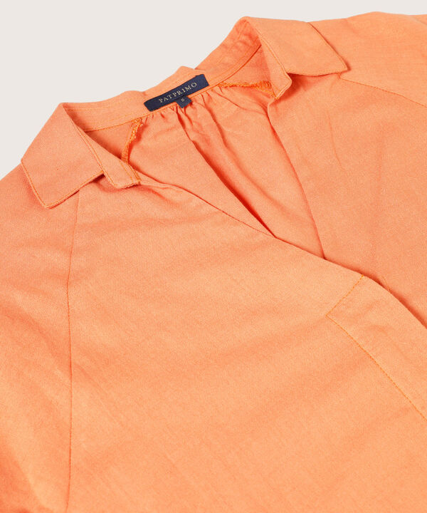 Camisa Manga Tres Cuartos Con Puño