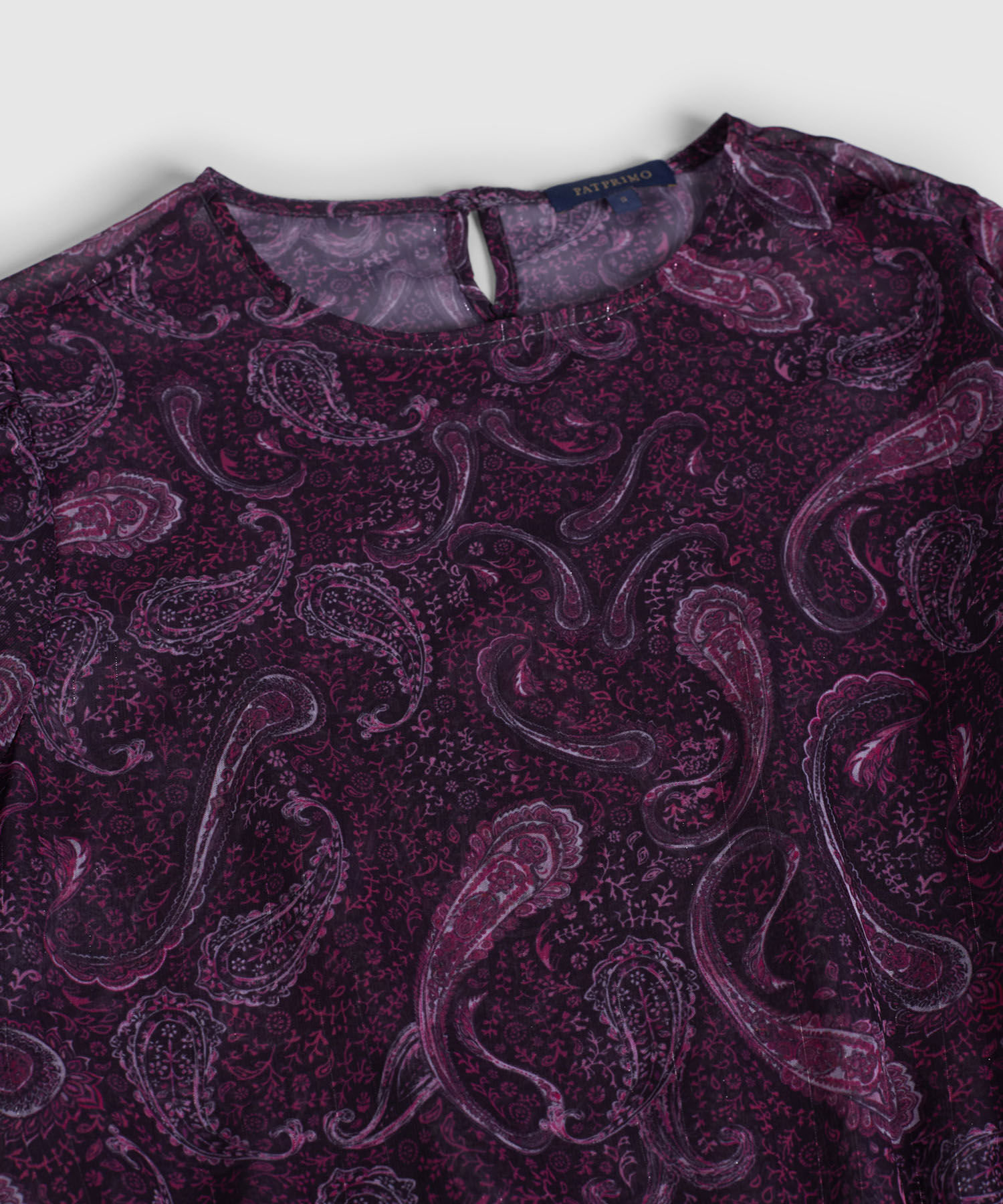 Blusa Estampada Manga Larga