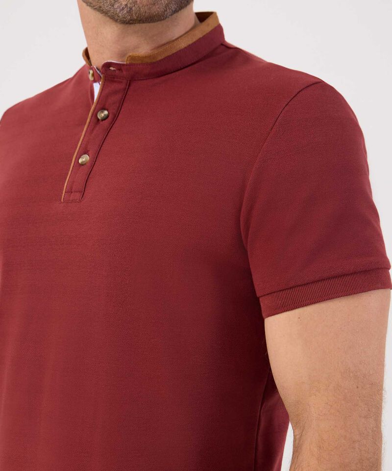 Polo Cuello Neru Slim Fit para Hombre