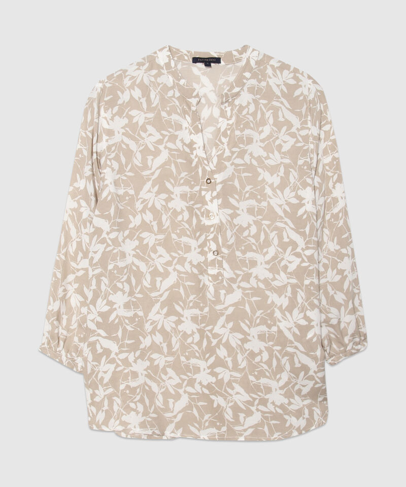 Blusa Manga 3/4 Estampada