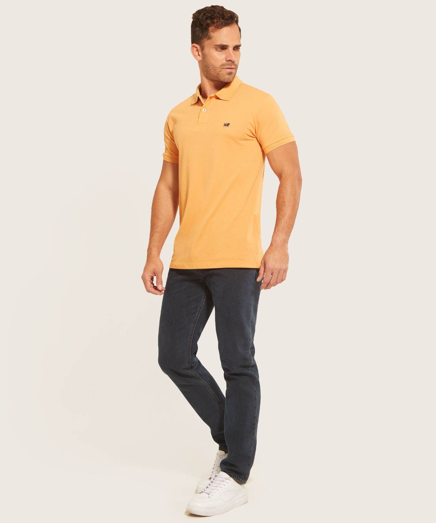 Polo Tejido Unicolor Cuello Y Puños Tejidos,Sin Bolsillo Con Hiladillo.