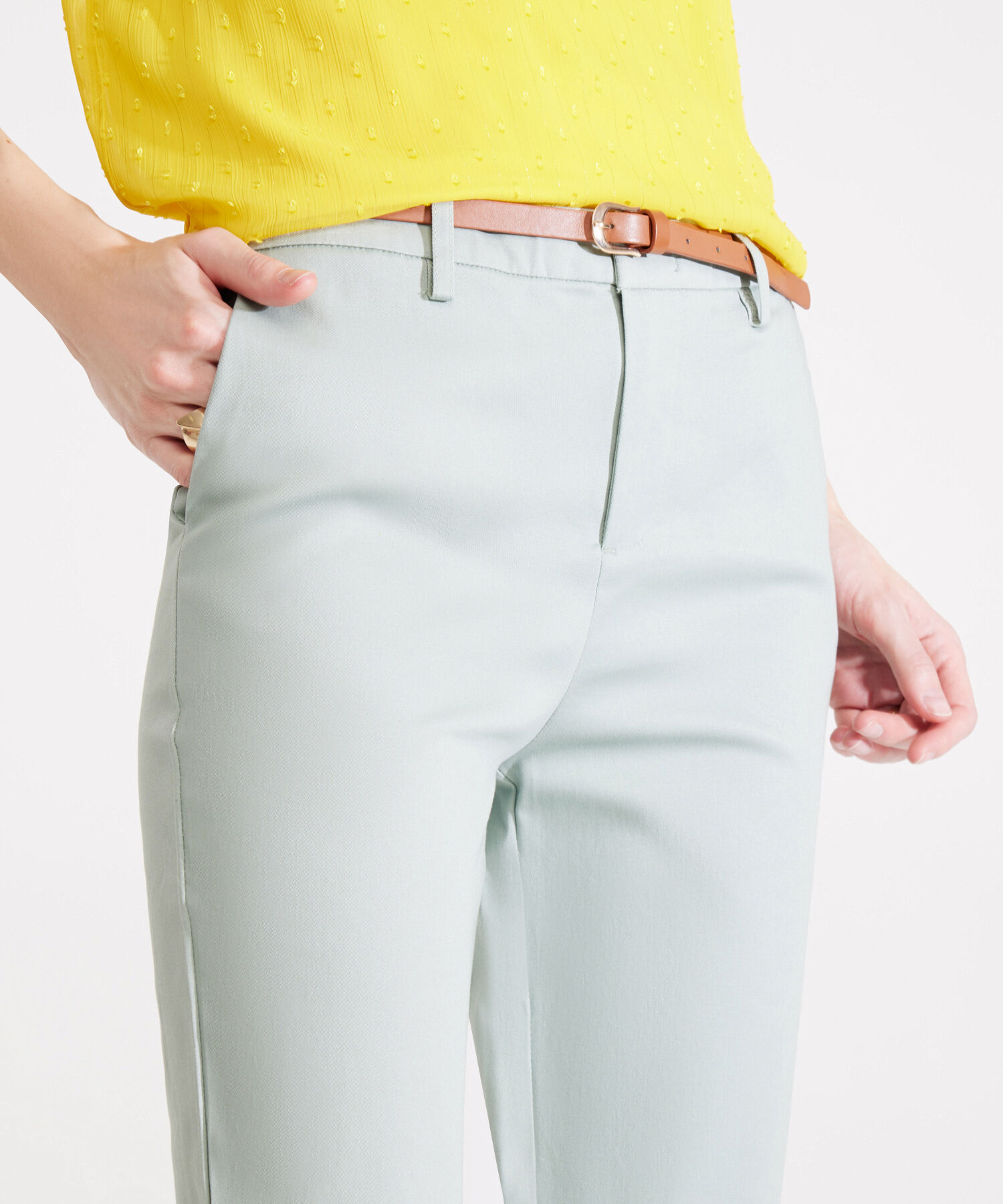 Pantalón Chino Unicolor