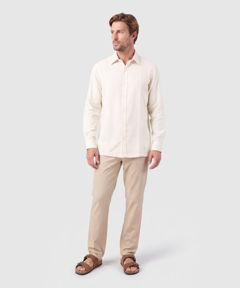 Camisa Tipo Guayabera Para Hombre