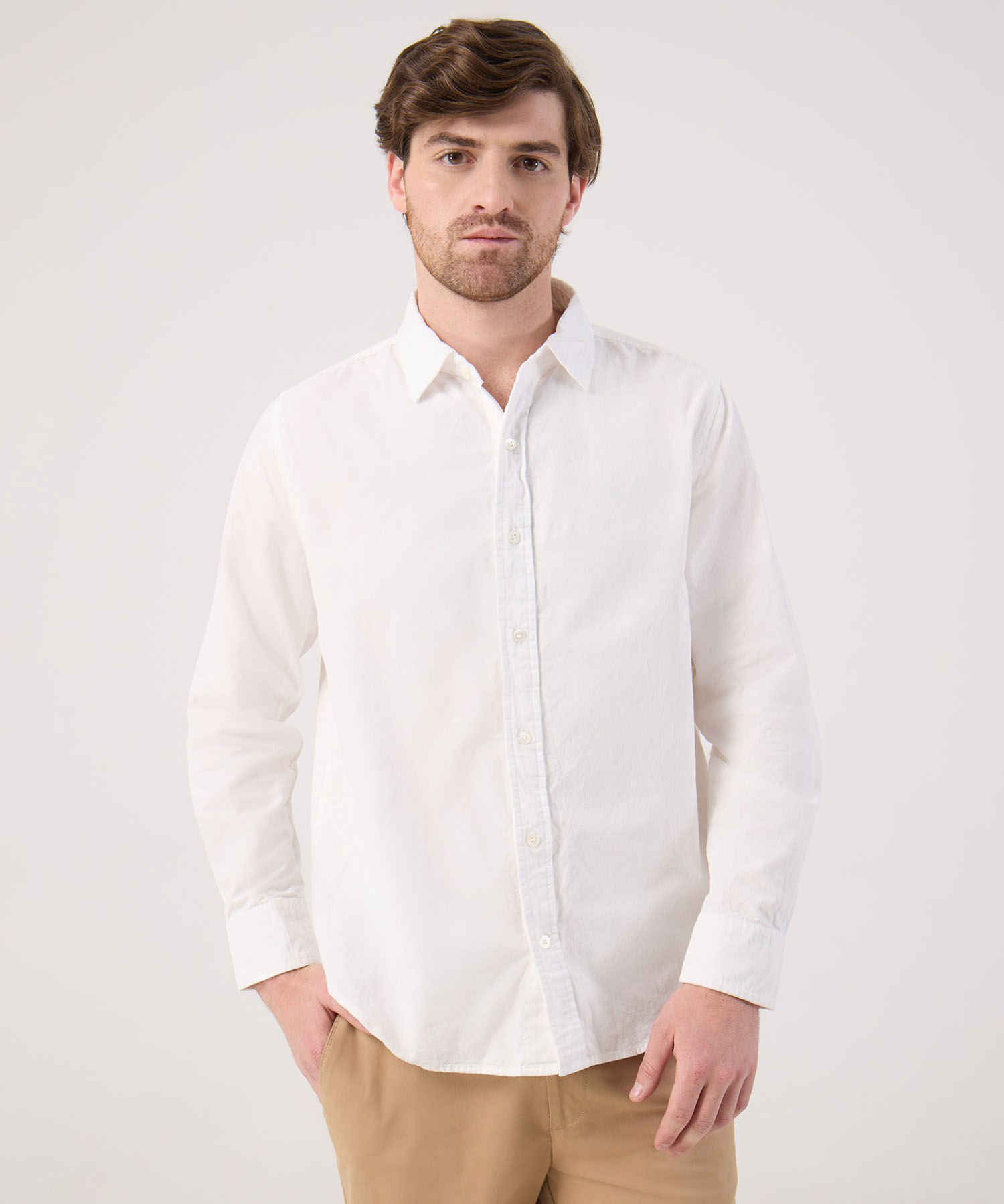 Camisa unicolor 